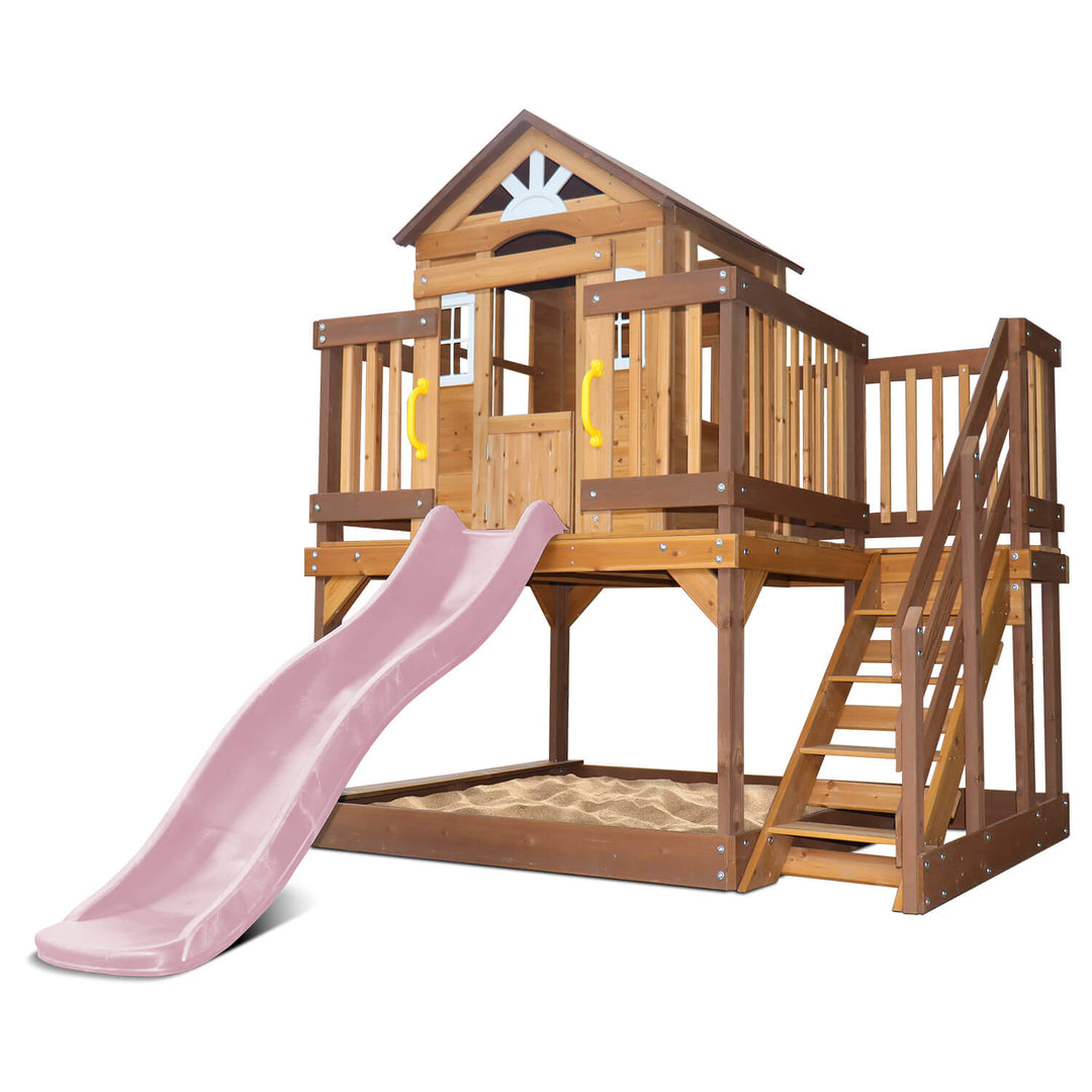 Silverton Cubby House with 1.8m Slide - Lifespan Kids