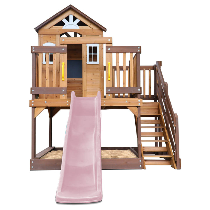 Silverton Cubby House with 1.8m Slide - Lifespan Kids