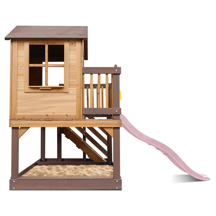 Silverton Cubby House with 1.8m Slide - Lifespan Kids