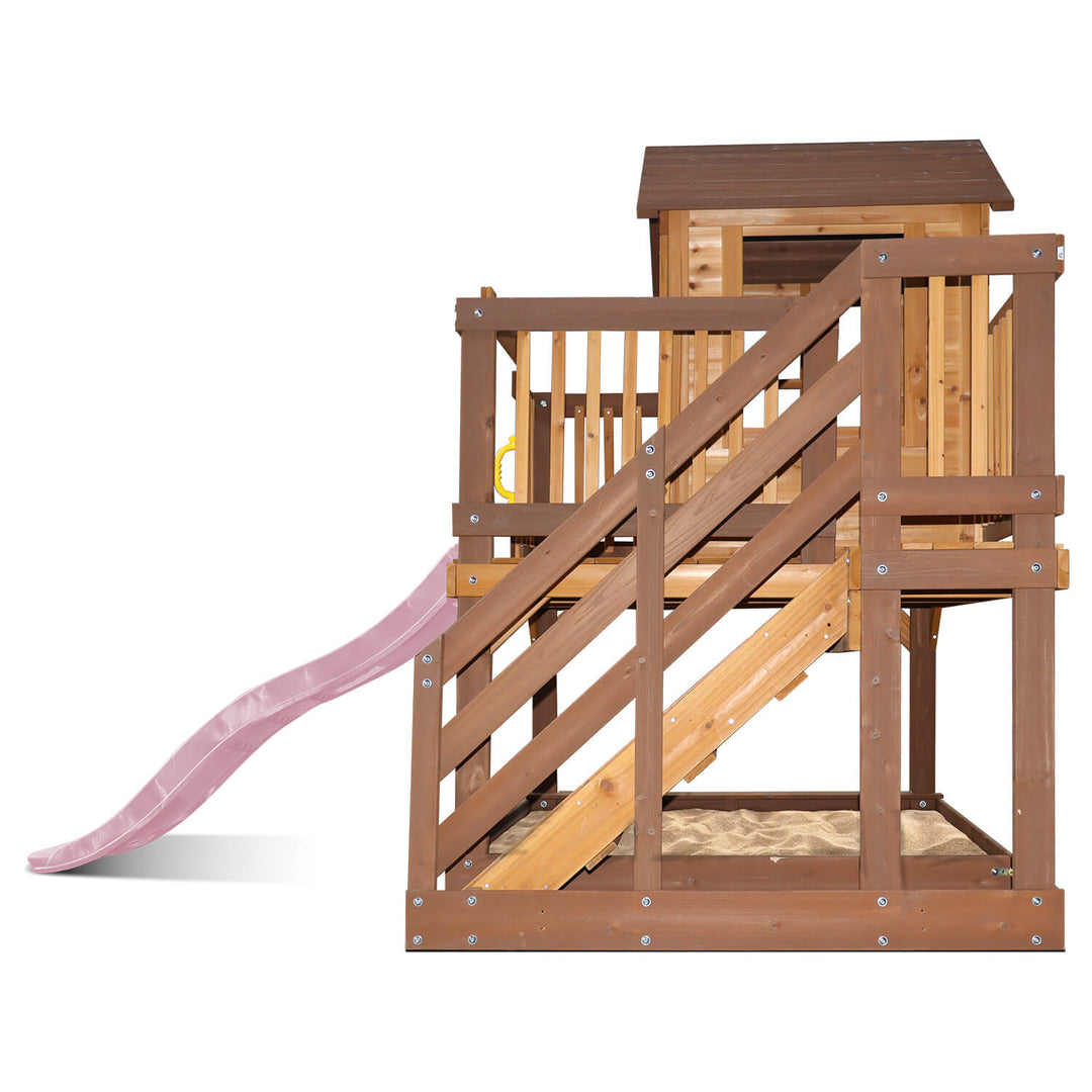 Silverton Cubby House with 1.8m Slide - Lifespan Kids