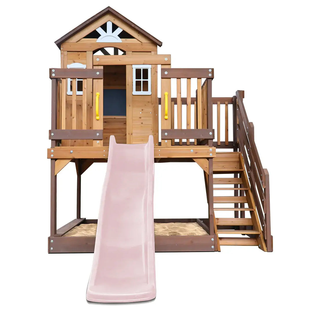 Silverton Cubby House with 1.8m Slide - Lifespan Kids