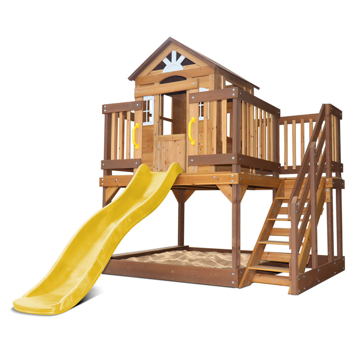 Silverton Cubby House with 1.8m Slide - Lifespan Kids