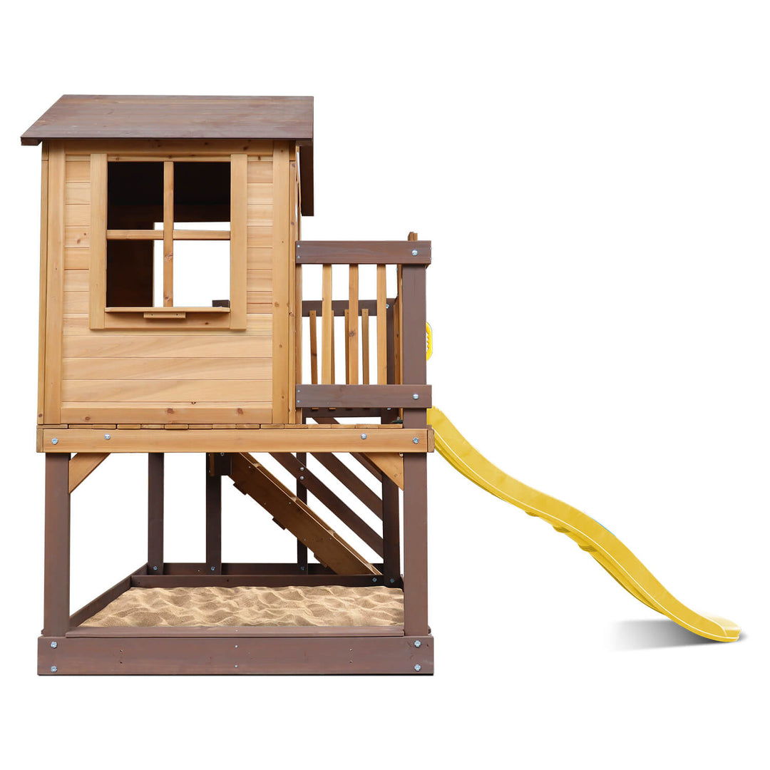 Silverton Cubby House with 1.8m Slide - Lifespan Kids