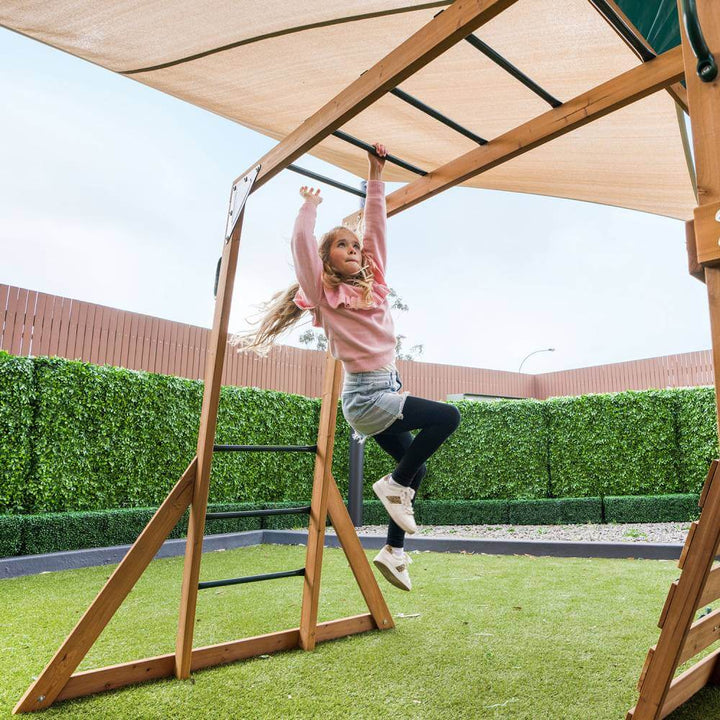 Walton Play Centre with Slide (Green, Blue or Yellow Slide) - Lifespan Kids
