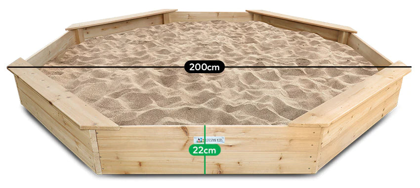 Grand Octagonal Sandpit - Lifespan Kids