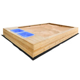 Mighty Rectangular Sandpit (Cover Optional) - Lifespan Kids
