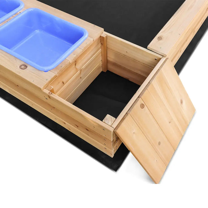 Mighty Rectangular Sandpit (Cover Optional) - Lifespan Kids