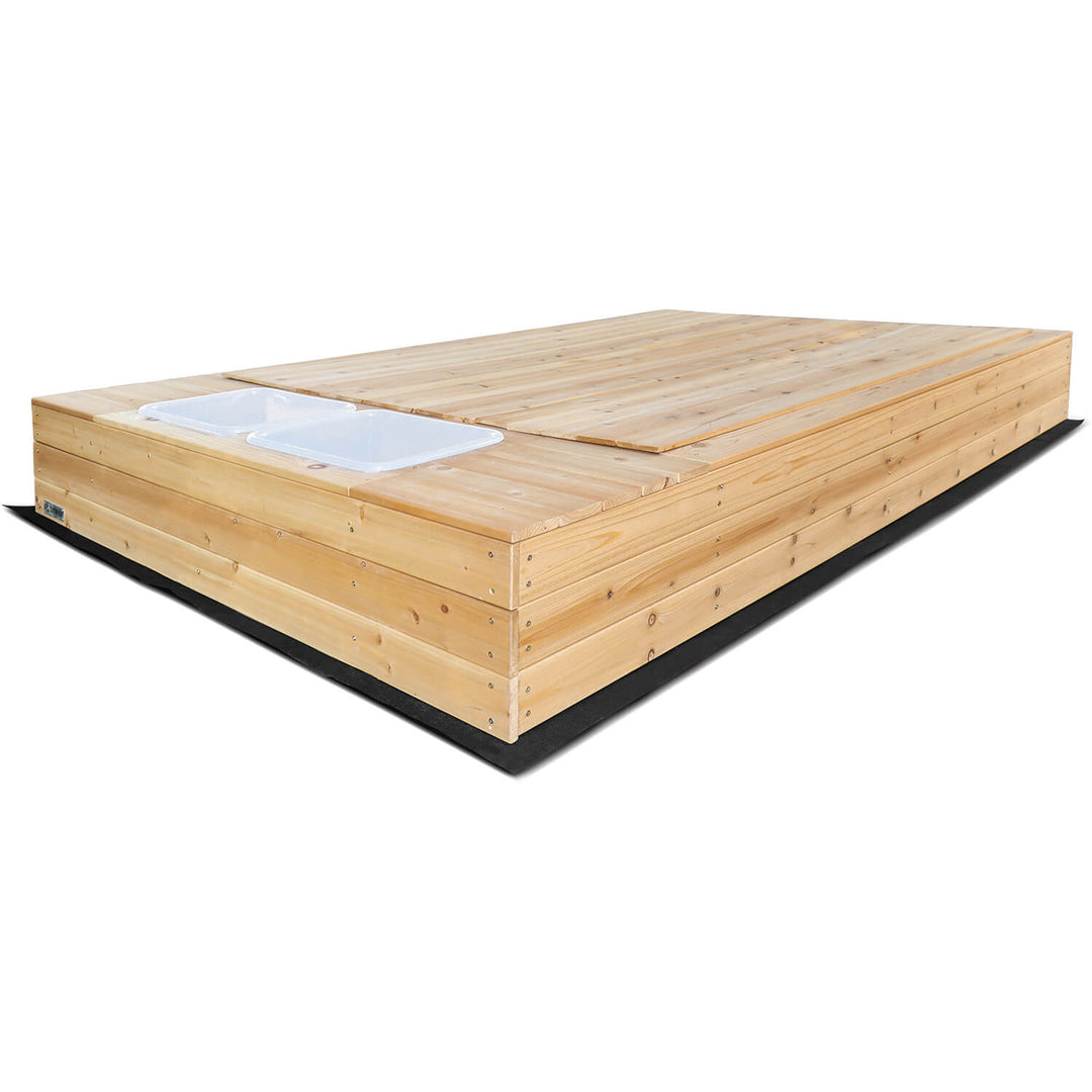 Mighty Rectangular Sandpit (Cover Optional) - Lifespan Kids