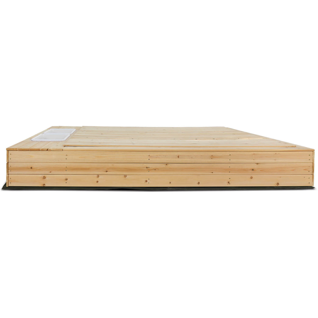 Mighty Rectangular Sandpit (Cover Optional) - Lifespan Kids