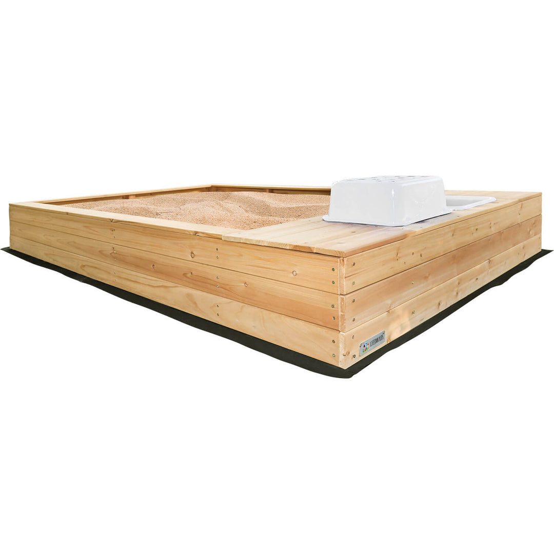 Mighty Rectangular Sandpit (Cover Optional) - Lifespan Kids