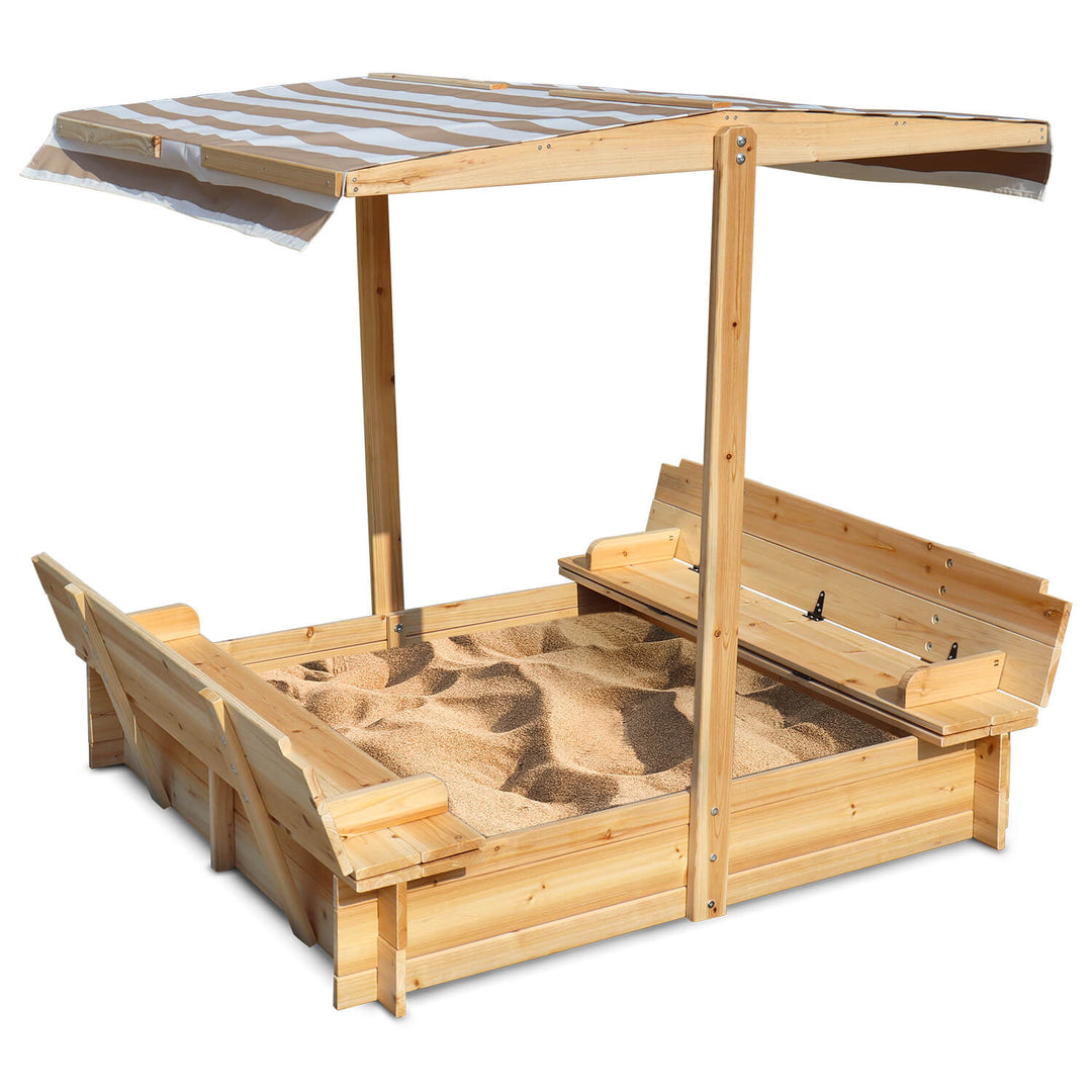 Skipper Sandpit with Canopy - Lifespan Kids