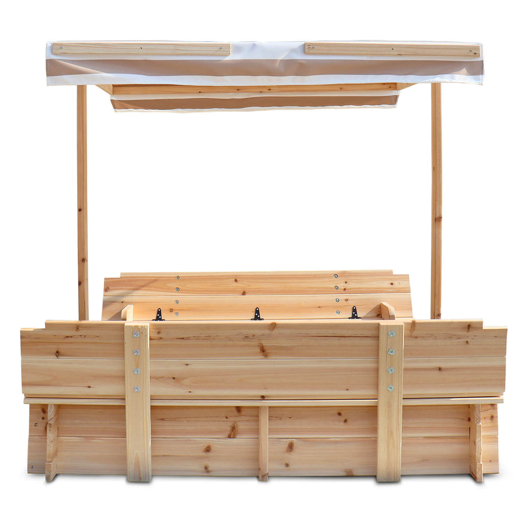 Skipper Sandpit with Canopy - Lifespan Kids