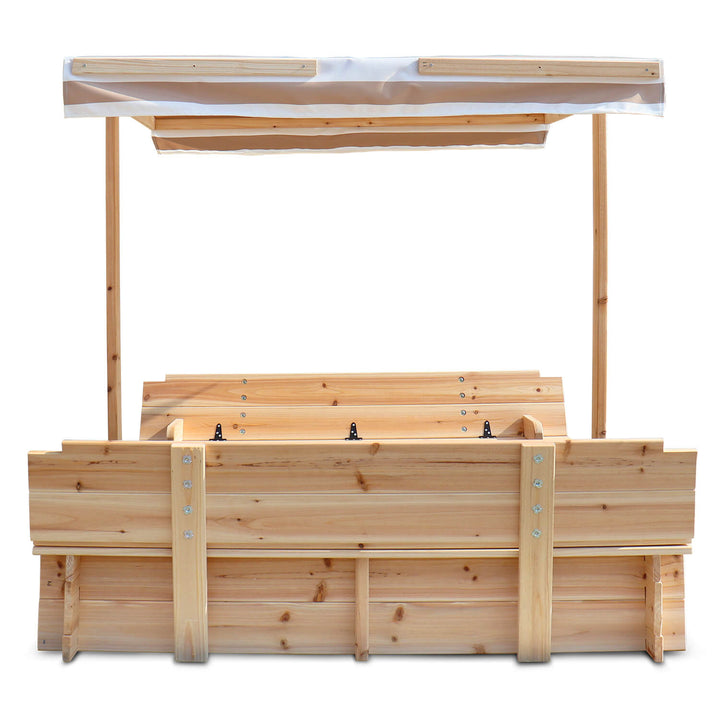 Skipper Sandpit with Canopy - Lifespan Kids