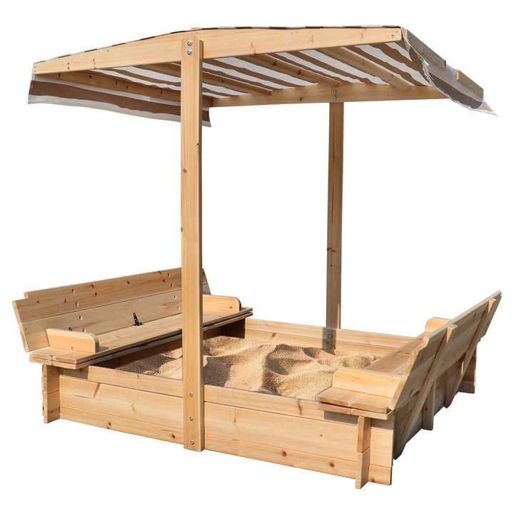 Skipper Sandpit with Canopy - Lifespan Kids