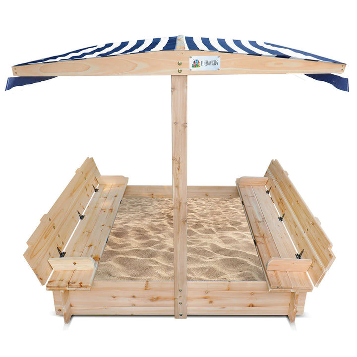 Skipper Sandpit with Canopy - Lifespan Kids