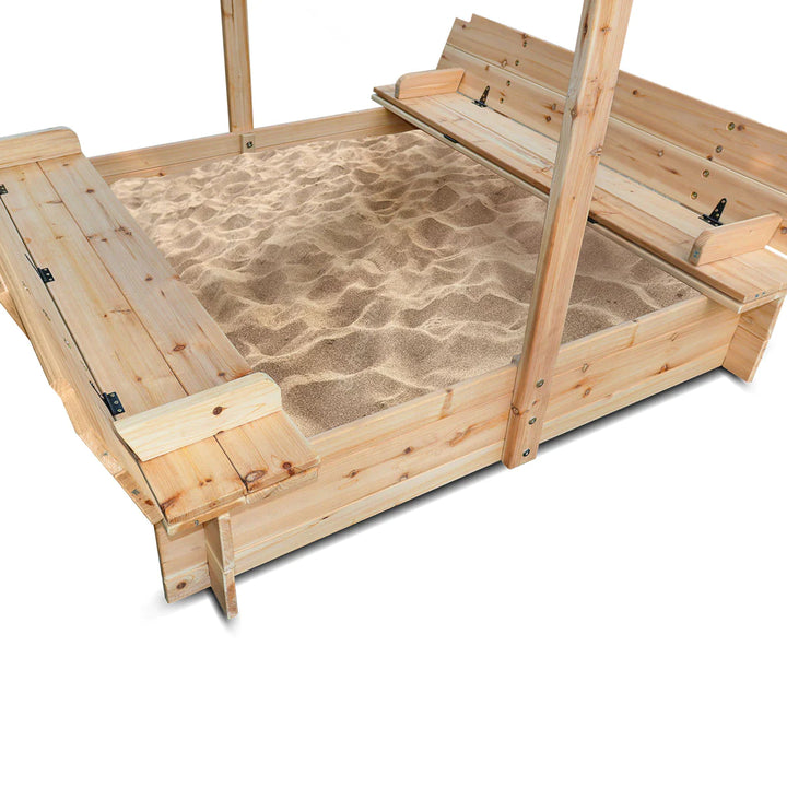 Skipper Sandpit with Canopy - Lifespan Kids