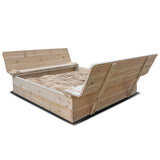 Strongbox XL Square Sandpit - Lifespan Kids