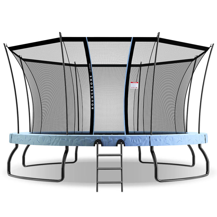 BounceZone Round Spring Trampoline - XL (14ft) - Lifespan Kids
