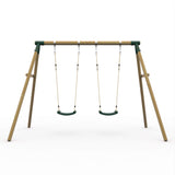 Plum Marmoset Wooden Swing Set