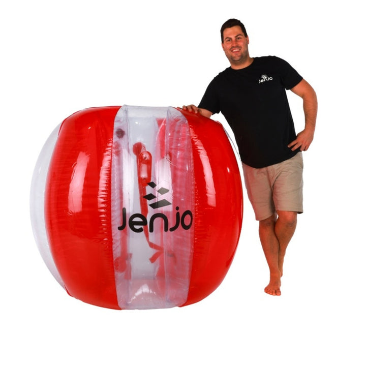 Adult Inflatable Bubble Soccer Ball 0.5mm Red 120x150cm