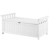 Gardeon Outdoor Storage Bench / Box - Wooden - White
