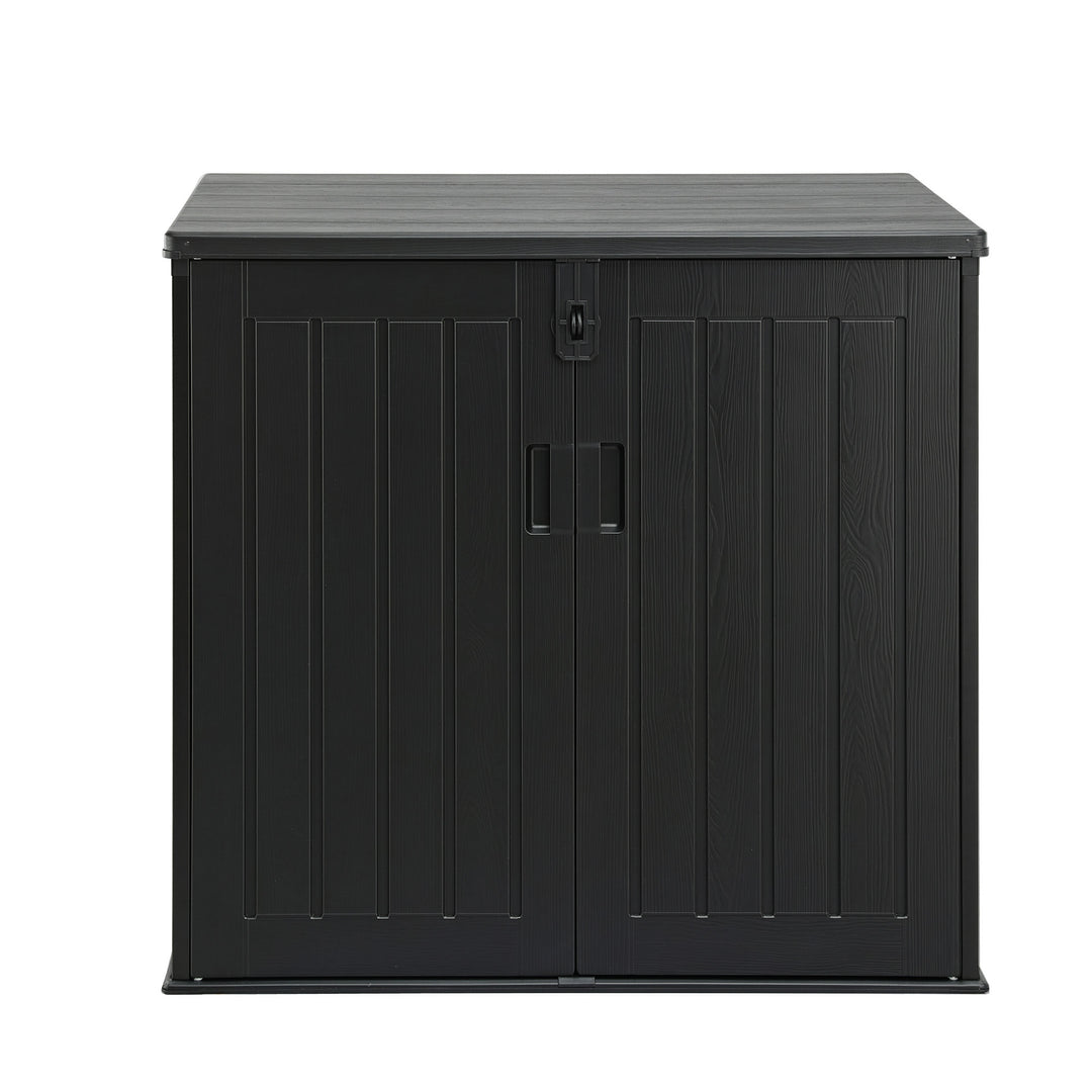 775L Outdoor Storage Box - Lockable / Black