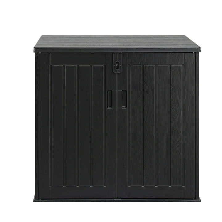 775L Outdoor Storage Box - Lockable / Black