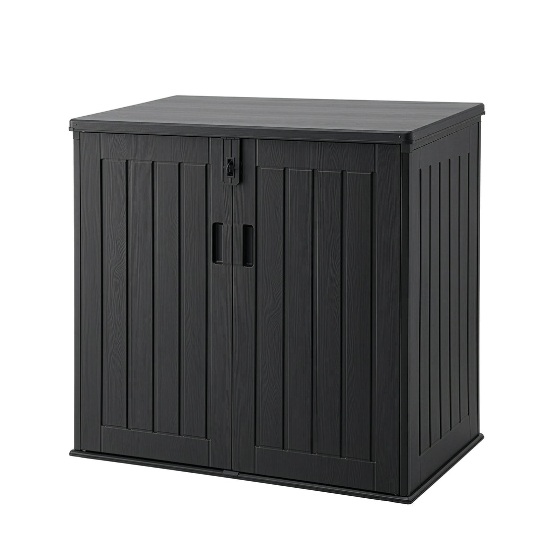 775L Outdoor Storage Box - Lockable / Black