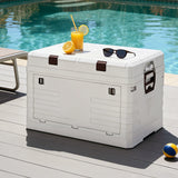 Gardeon 80L Outdoor Storage Box Foldable Camping Collapsible Bins Organizer