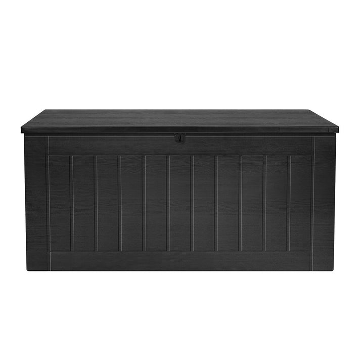 Gardeon Outdoor Storage Box - 830L (Lockable) - Black