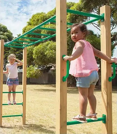 Amazon Monkey Bar Set (Available in 2.5m & 3.0m) - Lifespan Kids