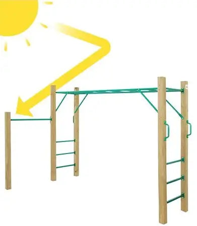 Amazon Monkey Bar Set (Available in 2.5m & 3.0m) - Lifespan Kids