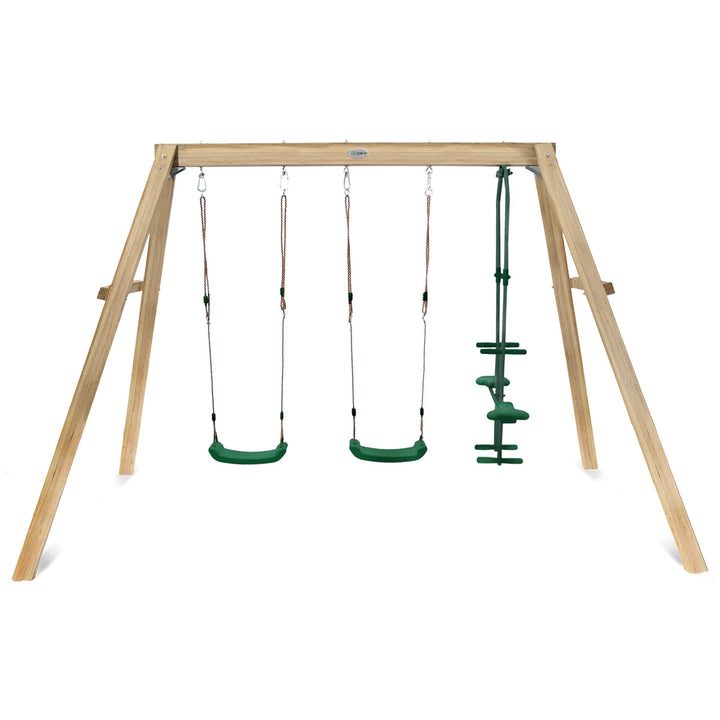 Forde 3-Station Timber Swing Set - Lifespan Kids