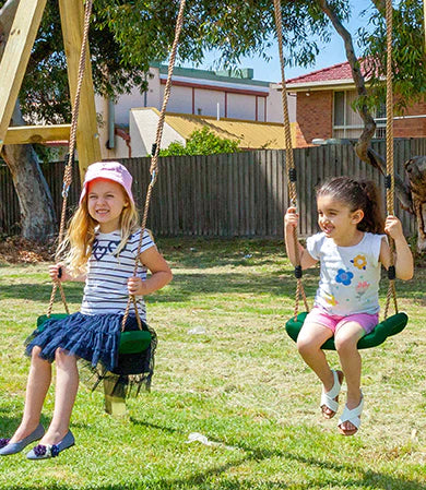 Holt 2-Station Timber Swing Set - Lifespan Kids