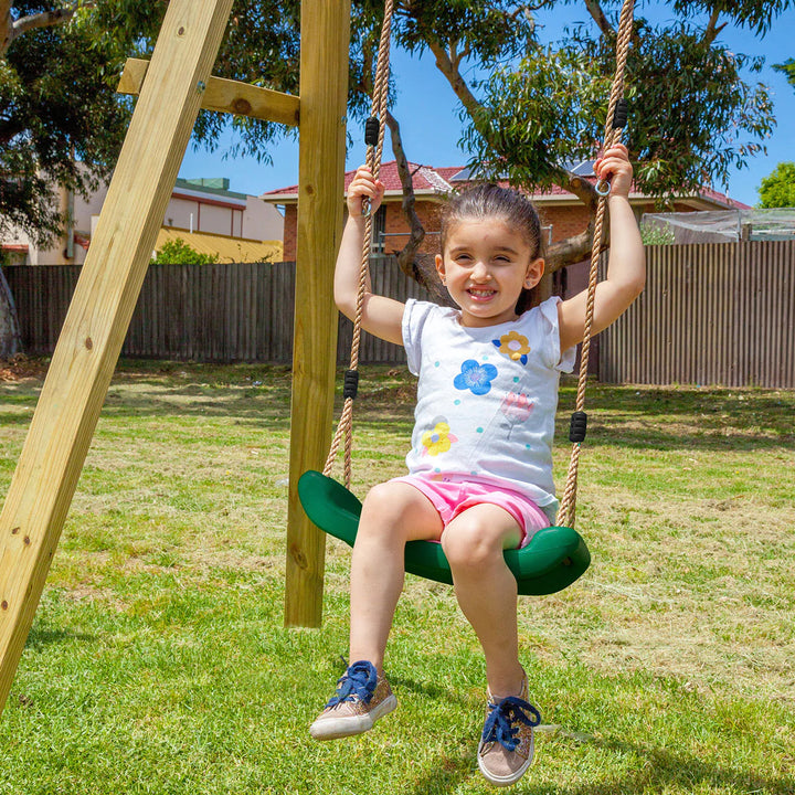 Holt 2-Station Timber Swing Set - Lifespan Kids