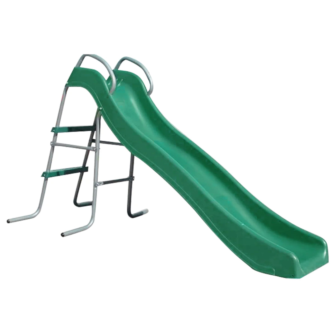 Hurley 2 Metal Swing Set with Slippery Slide - Lifespan Kids