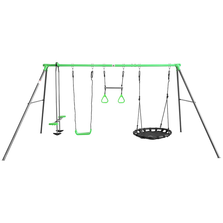 Lynx Metal Swing Set