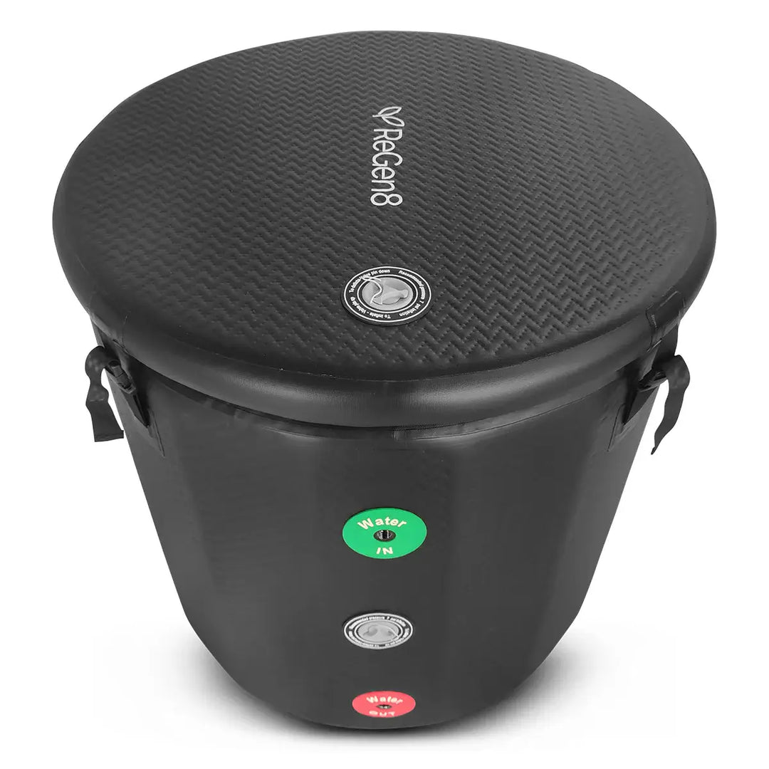 Regen8 PolarBarrel Cold Plunge Ice Bath with T2 Chiller Unit - Lifespan Fitness
