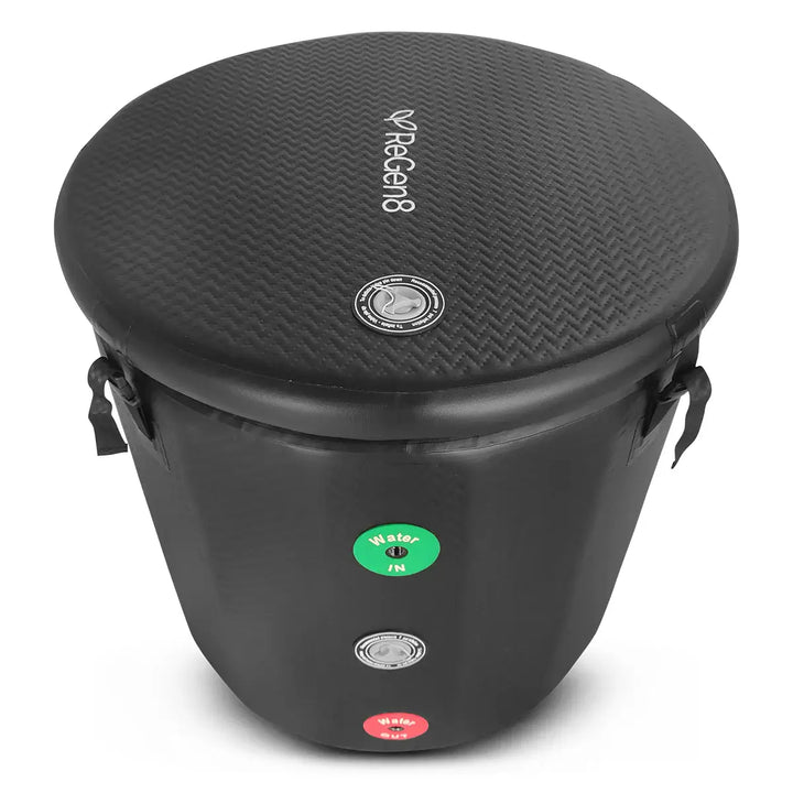 Regen8 PolarBarrel Cold Plunge Ice Bath with T2 Chiller Unit - Lifespan Fitness