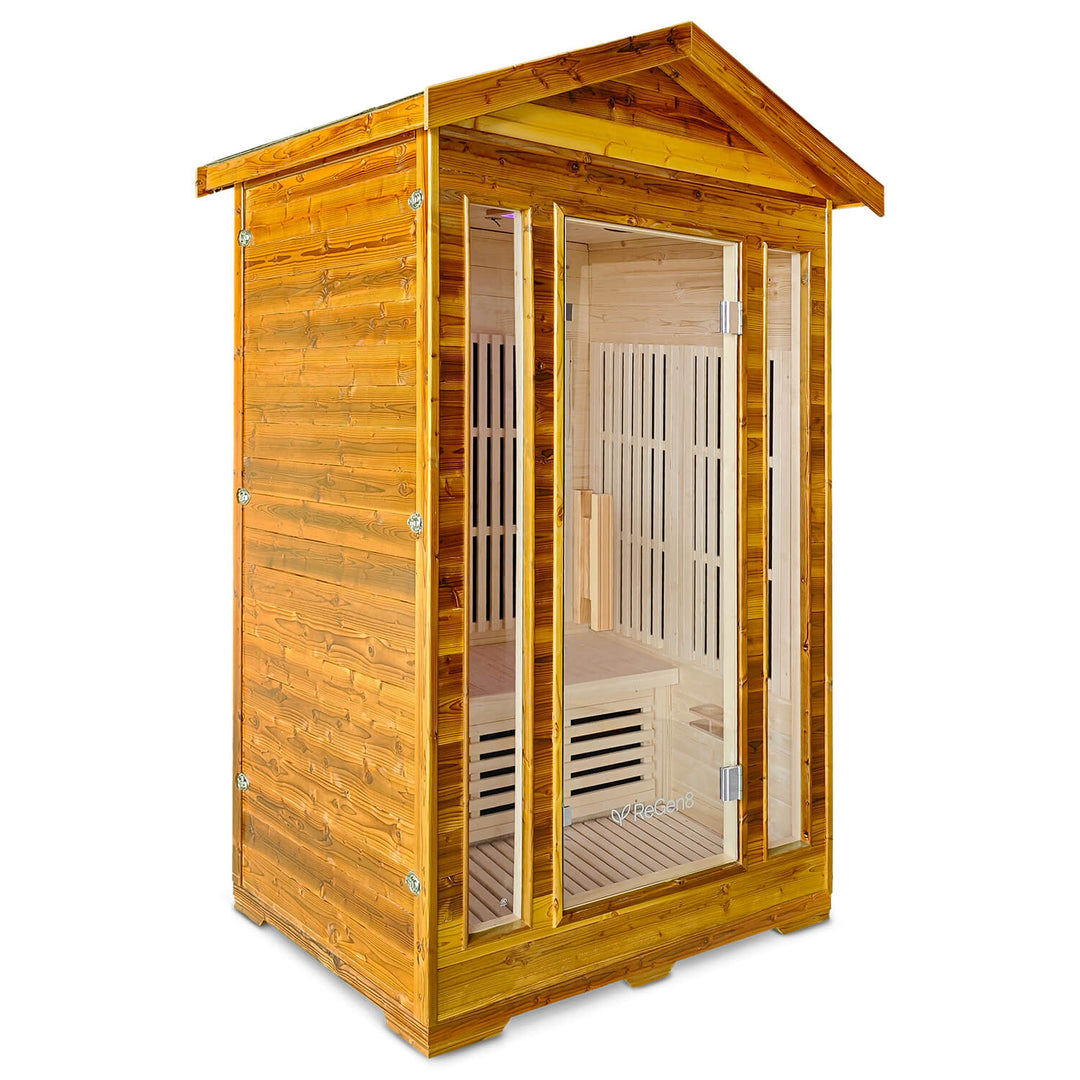 2 Person Outdoor Infrared Sauna - ReGen8 Duo Outdoor (2200w)