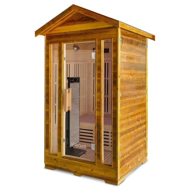 2 Person Outdoor Infrared Sauna - ReGen8 Duo Outdoor (2200w)