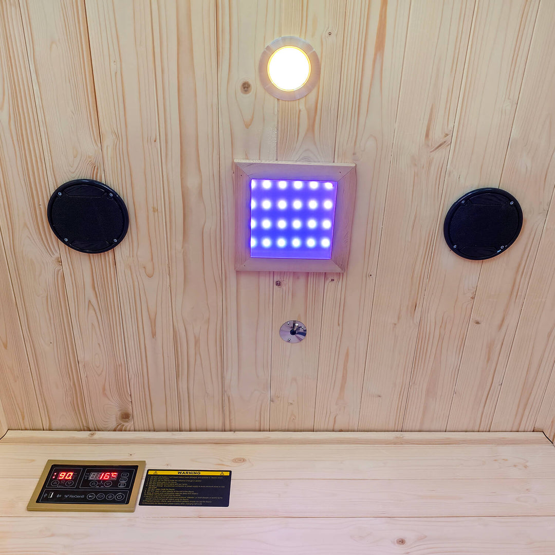 2 Person Outdoor Infrared Sauna - ReGen8 Duo Outdoor (2200w)