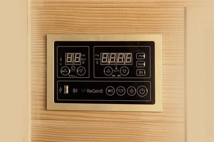 2 Person Outdoor Infrared Sauna - ReGen8 Duo Outdoor (2200w)