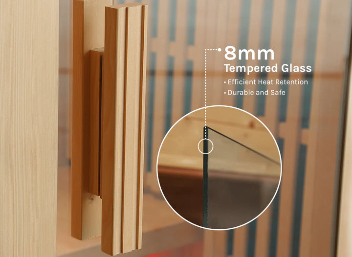 2 Person Outdoor Infrared Sauna - ReGen8 Duo Outdoor (2200w)