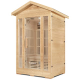 2 Person Outdoor Infrared Sauna - ReGen8 Duo Outdoor (2200w)