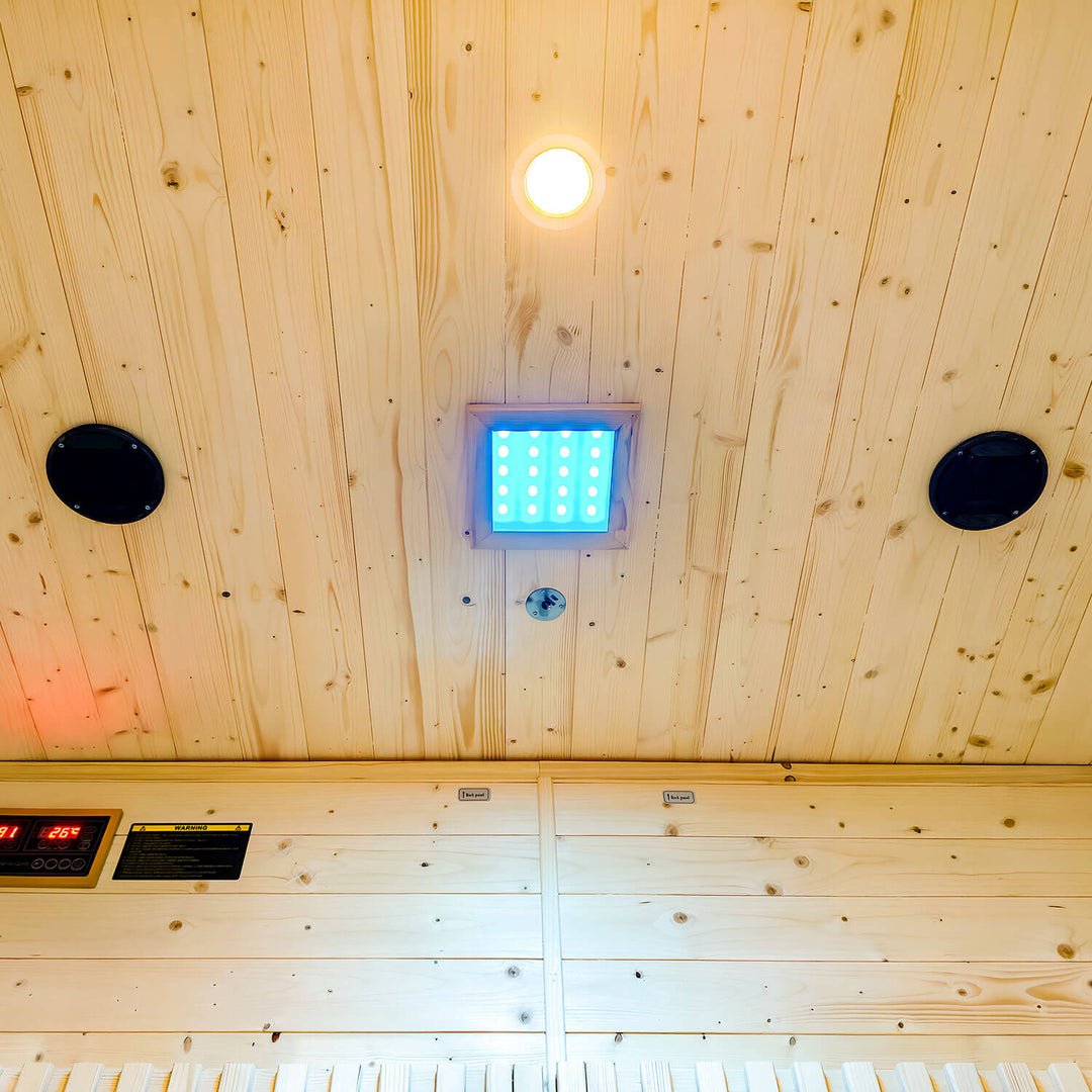 4 Person Outdoor Infrared Sauna - ReGen8 Quadro Outdoor (2920w)