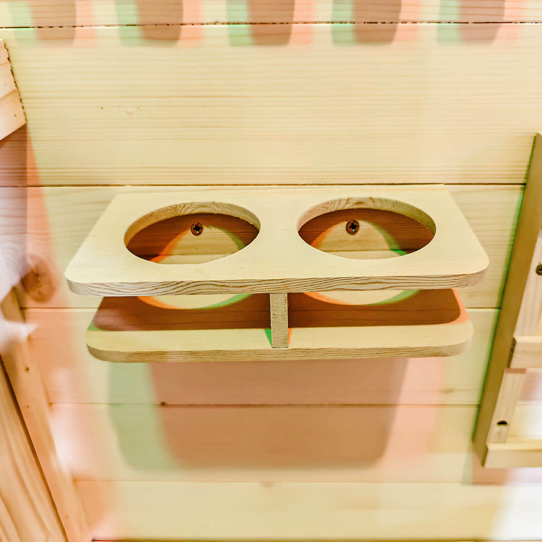 4 Person Outdoor Infrared Sauna - ReGen8 Quadro Outdoor (2920w)