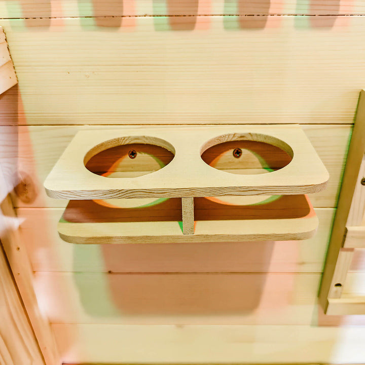 4 Person Outdoor Infrared Sauna - ReGen8 Quadro Outdoor (2920w)