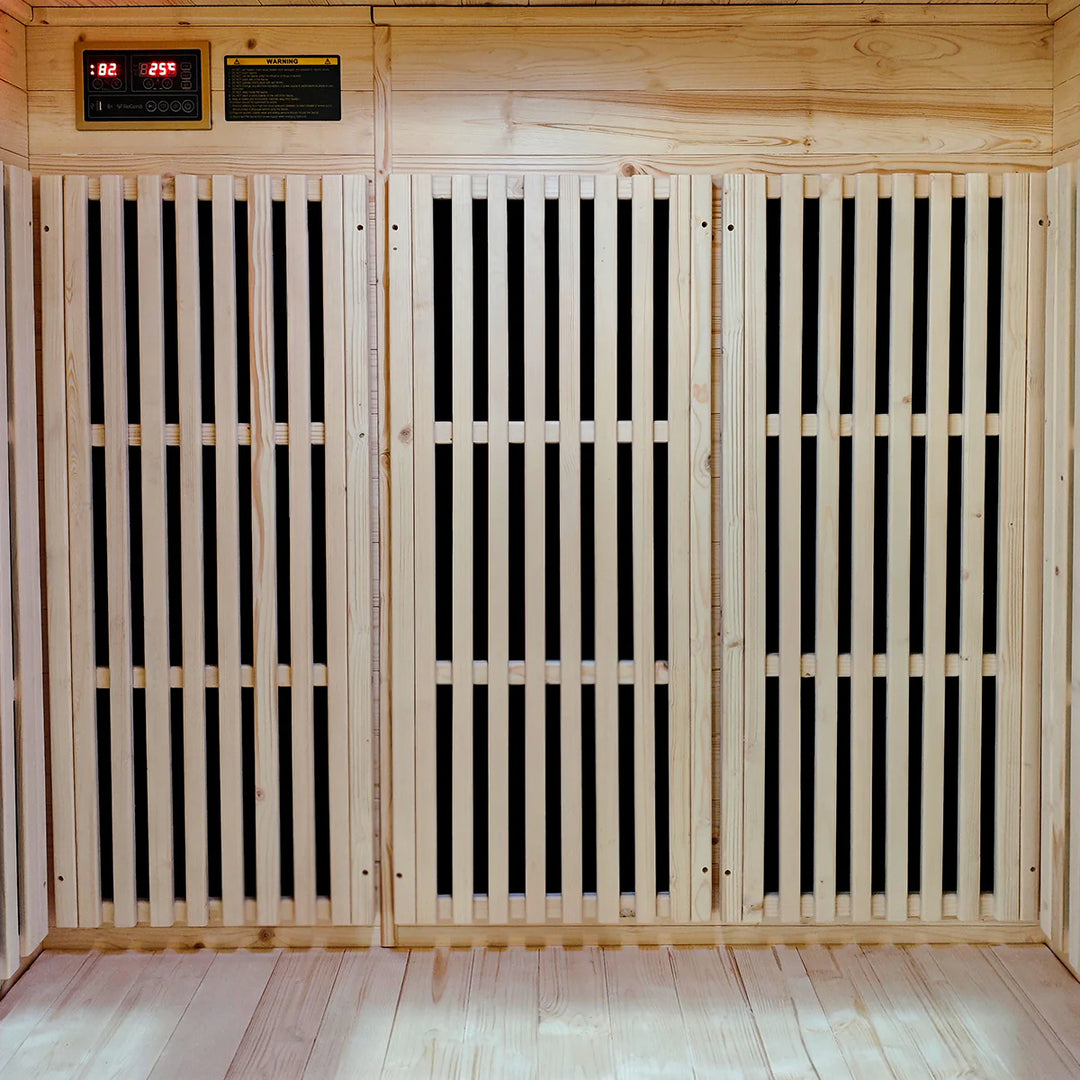 3 Person Outdoor Infrared Sauna (2660W) by ReGen8