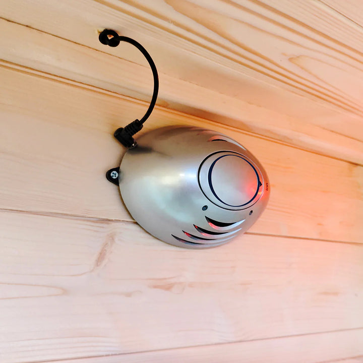 3 Person Outdoor Infrared Sauna (2660W) in White by ReGen8